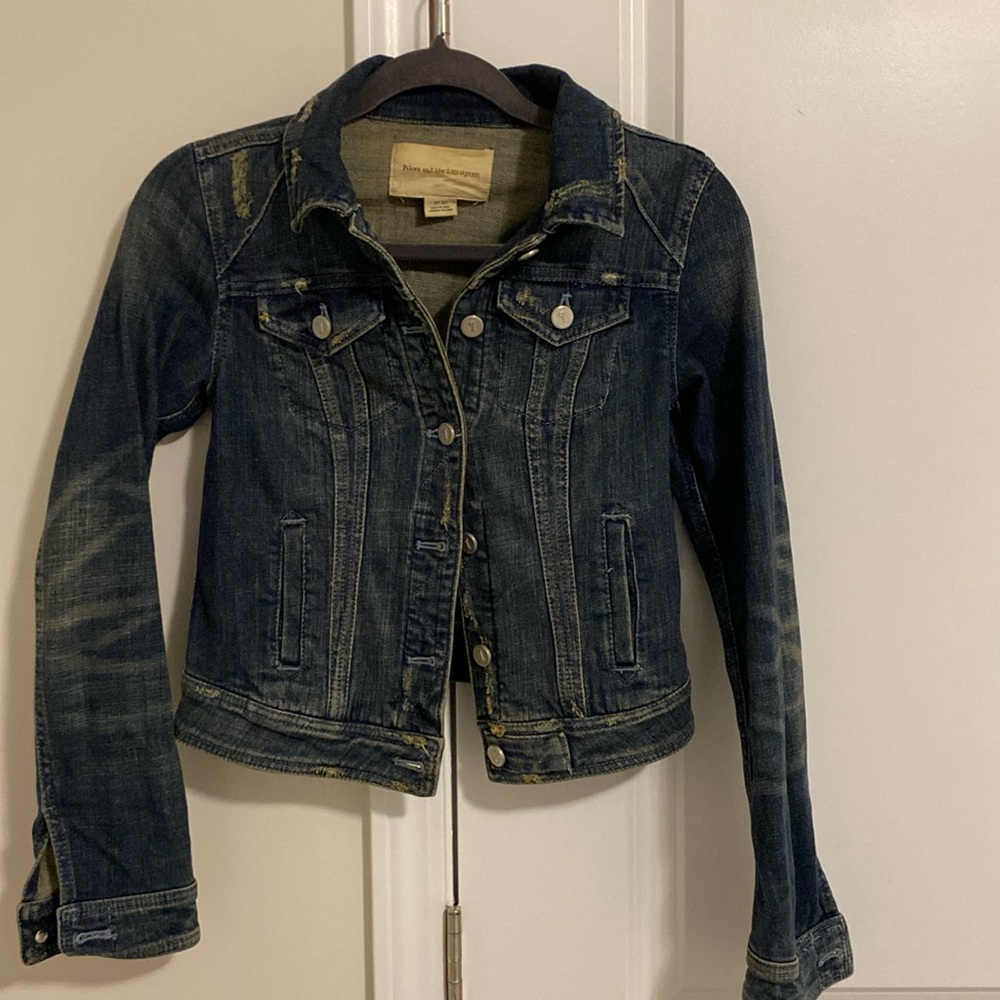 Pilcro (Anthropologie) denim jacket XS